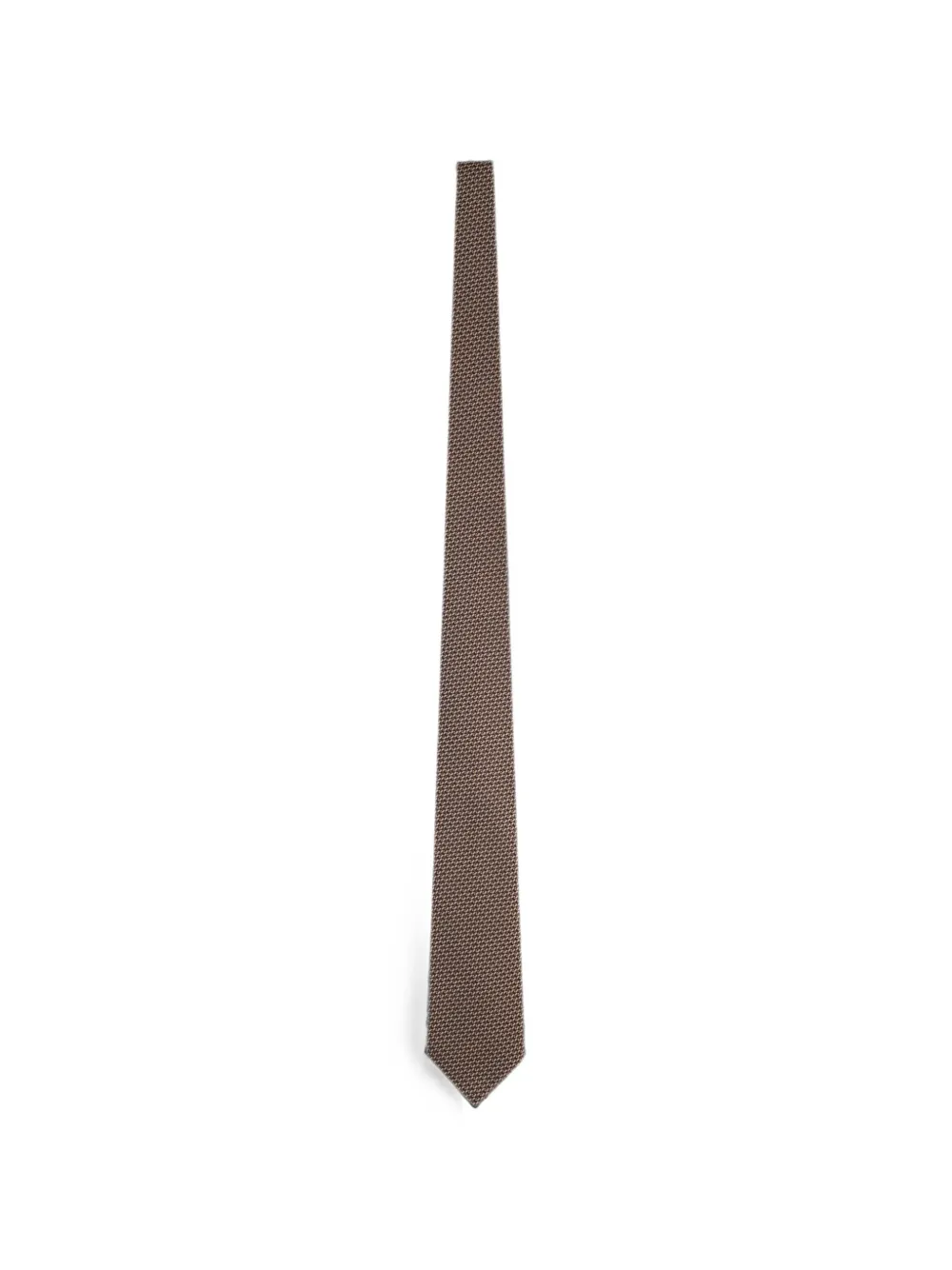 TOM FORD Stropdas met patroon Bruin