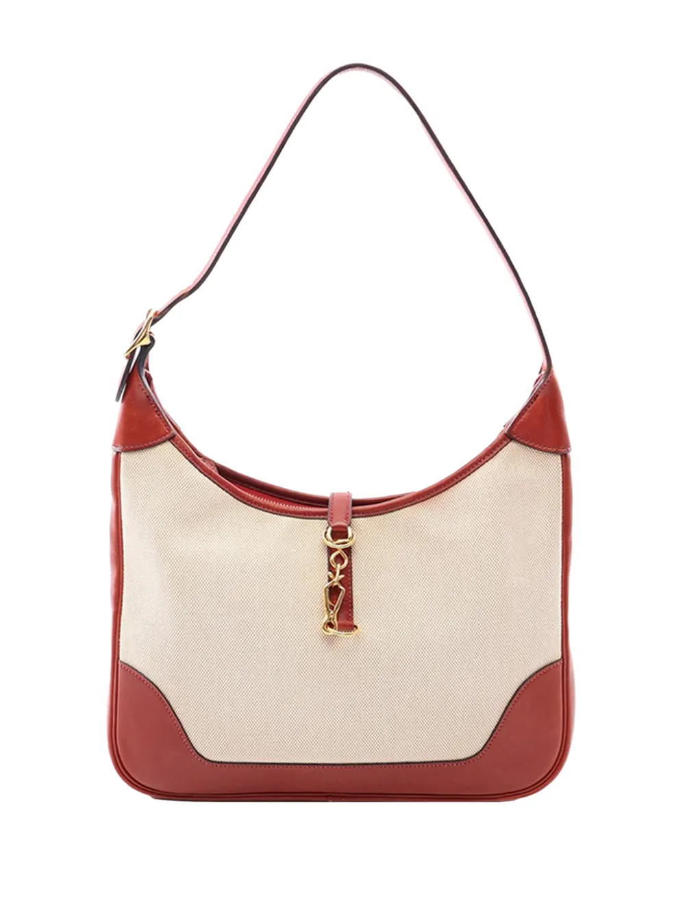Hermès Pre-Owned Borsa a spalla Trim 31 in pelle Toile 2002 - Toni neutri