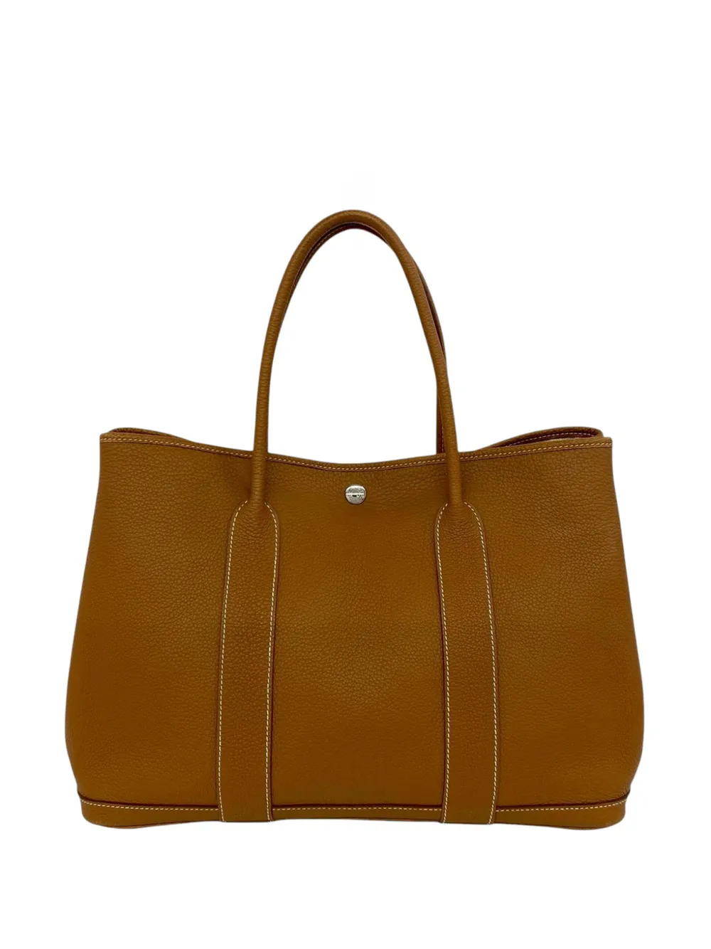 Hermès Pre-Owned Borsa tote Garden Party 36 in pelle Negonda 2013 - Marrone