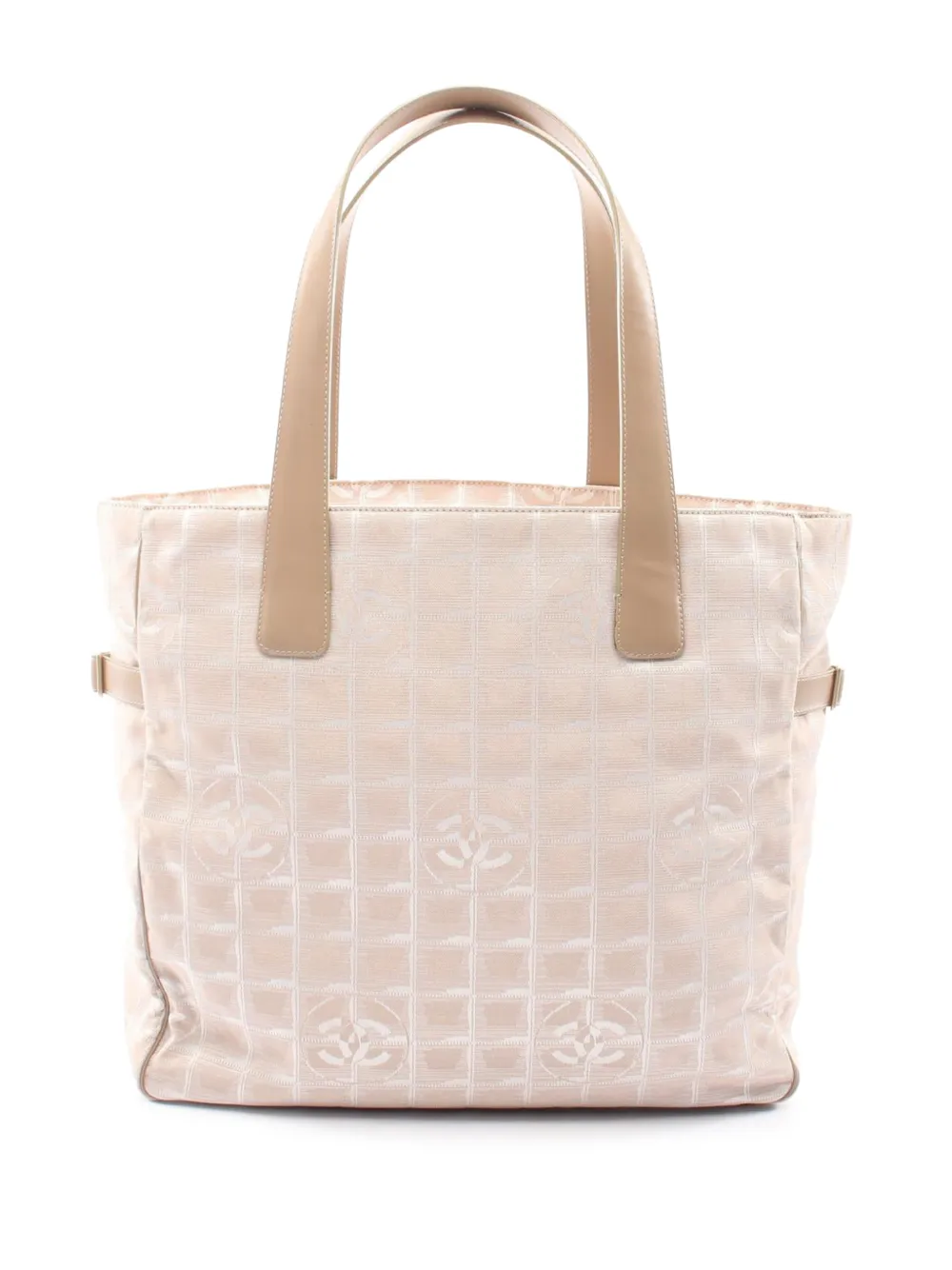 CHANEL Pre-Owned Borsa tote New Travel Line in nylon 2004-2005 - Toni neutri