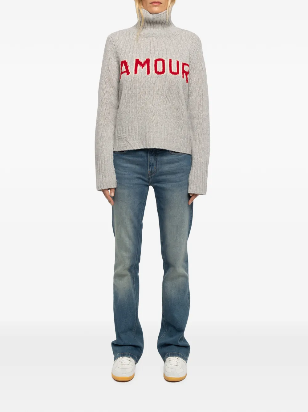 Zadig&Voltaire Amour coltrui Grijs