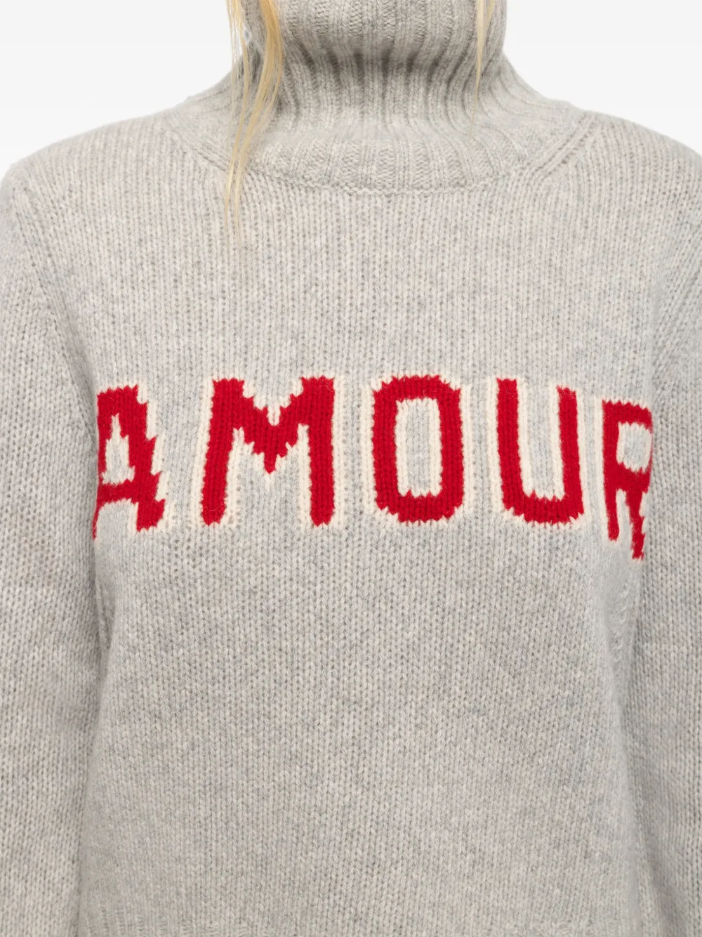 Zadig&Voltaire Amour coltrui Grijs