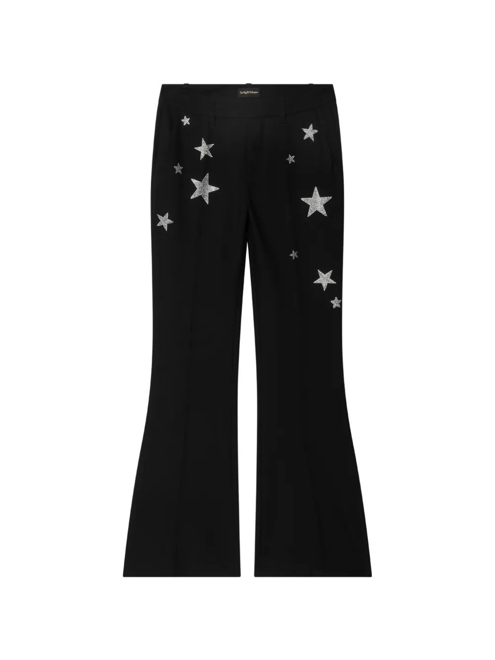 Zadig&Voltaire Prevy flared tailored trousers Zwart