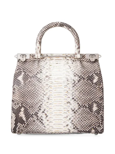 KWANPEN Raffles snakeskin-effect tote bag