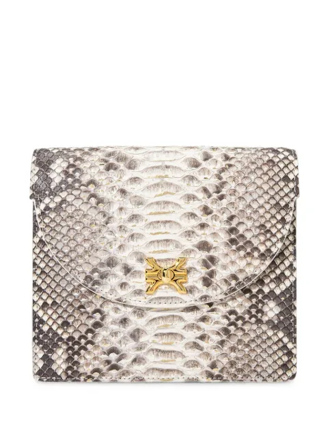 KWANPEN python-effect chain-link shoulder bag