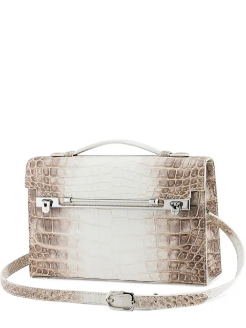 KWANPEN crocodile-effect top-handle tote bag