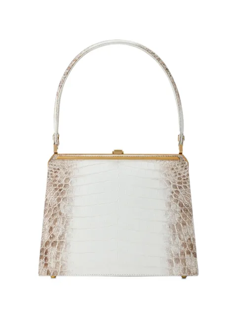 KWANPEN crocodile-effect top-handle tote bag