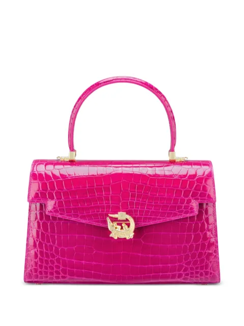 KWANPEN Crescent leather top-handle tote bag