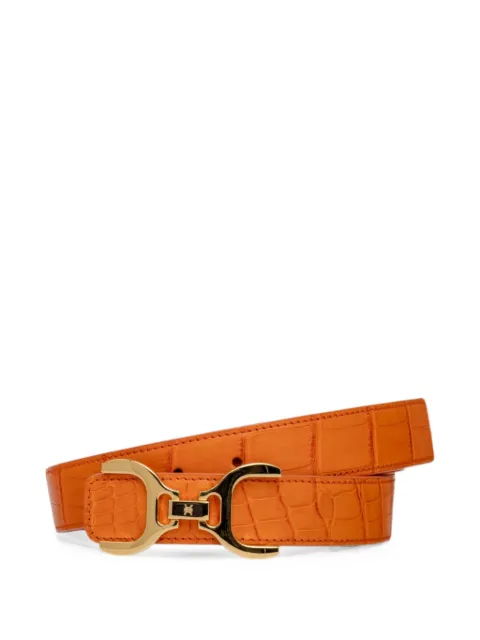 KWANPEN crocodile-leather belt