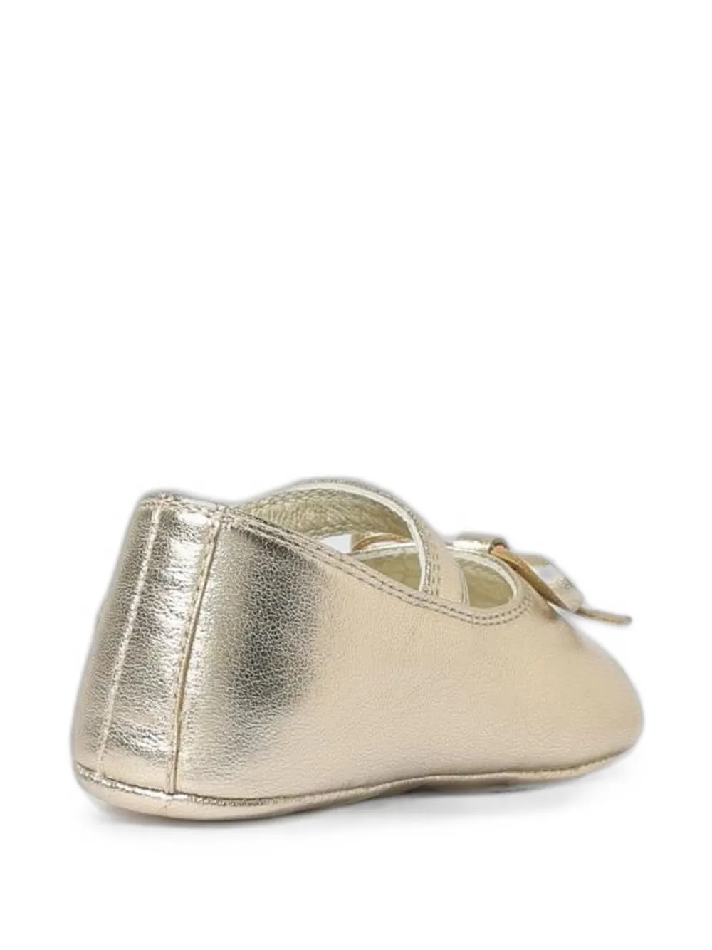 Golden Goose Kids Sofi Baby leather ballet flats Goud