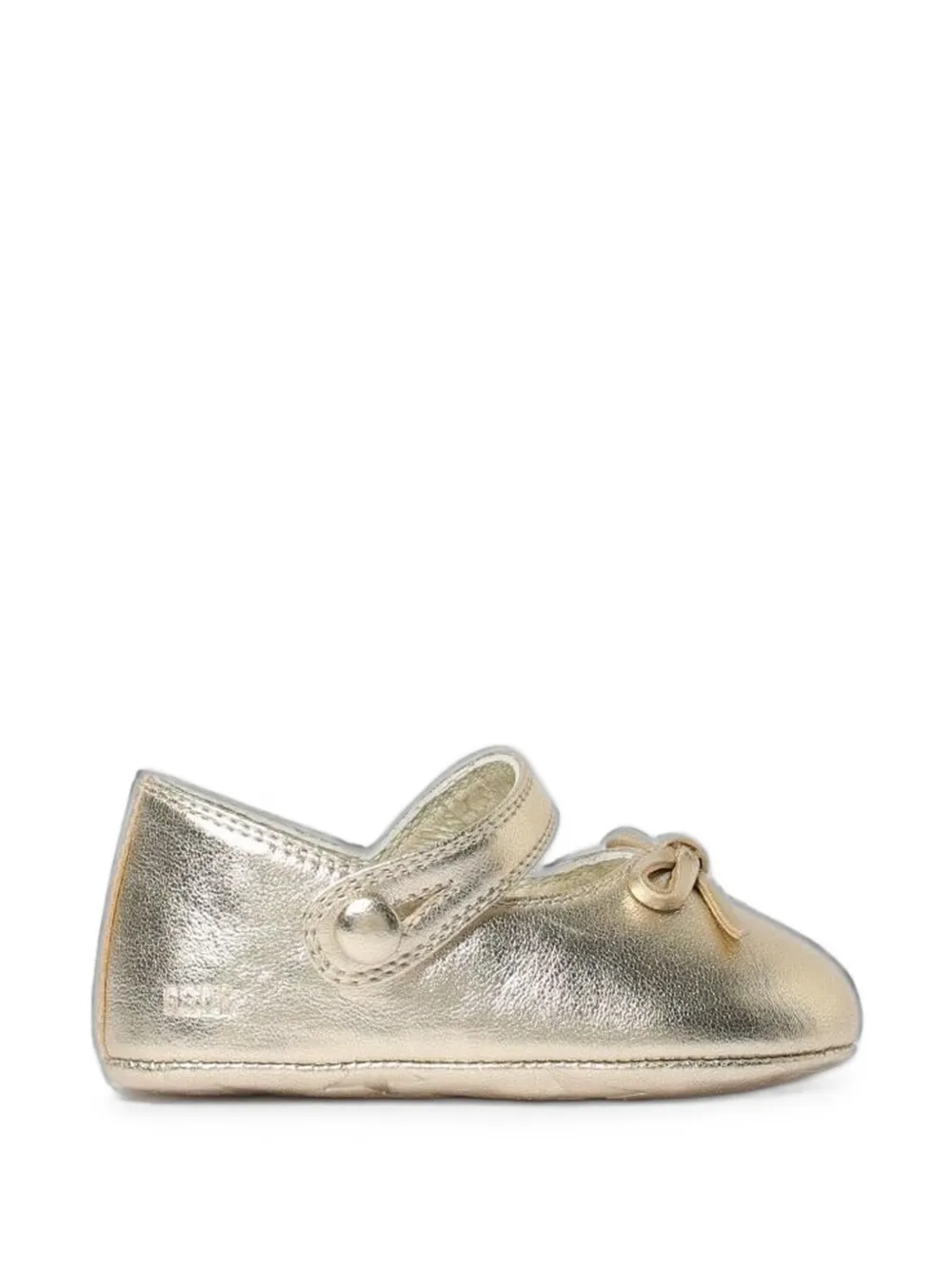 Golden Goose Kids Sofi Baby leather ballet flats - Oro
