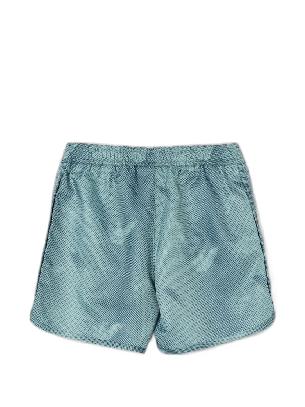 Emporio Armani Kids Zwembroek met logoprint Blauw