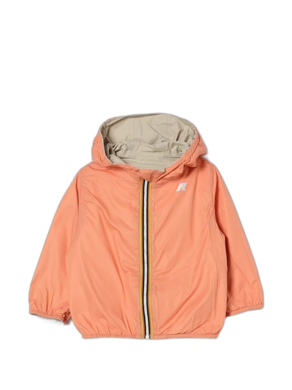 K Way Kids Jake Plus omkeerbaar jack Beige