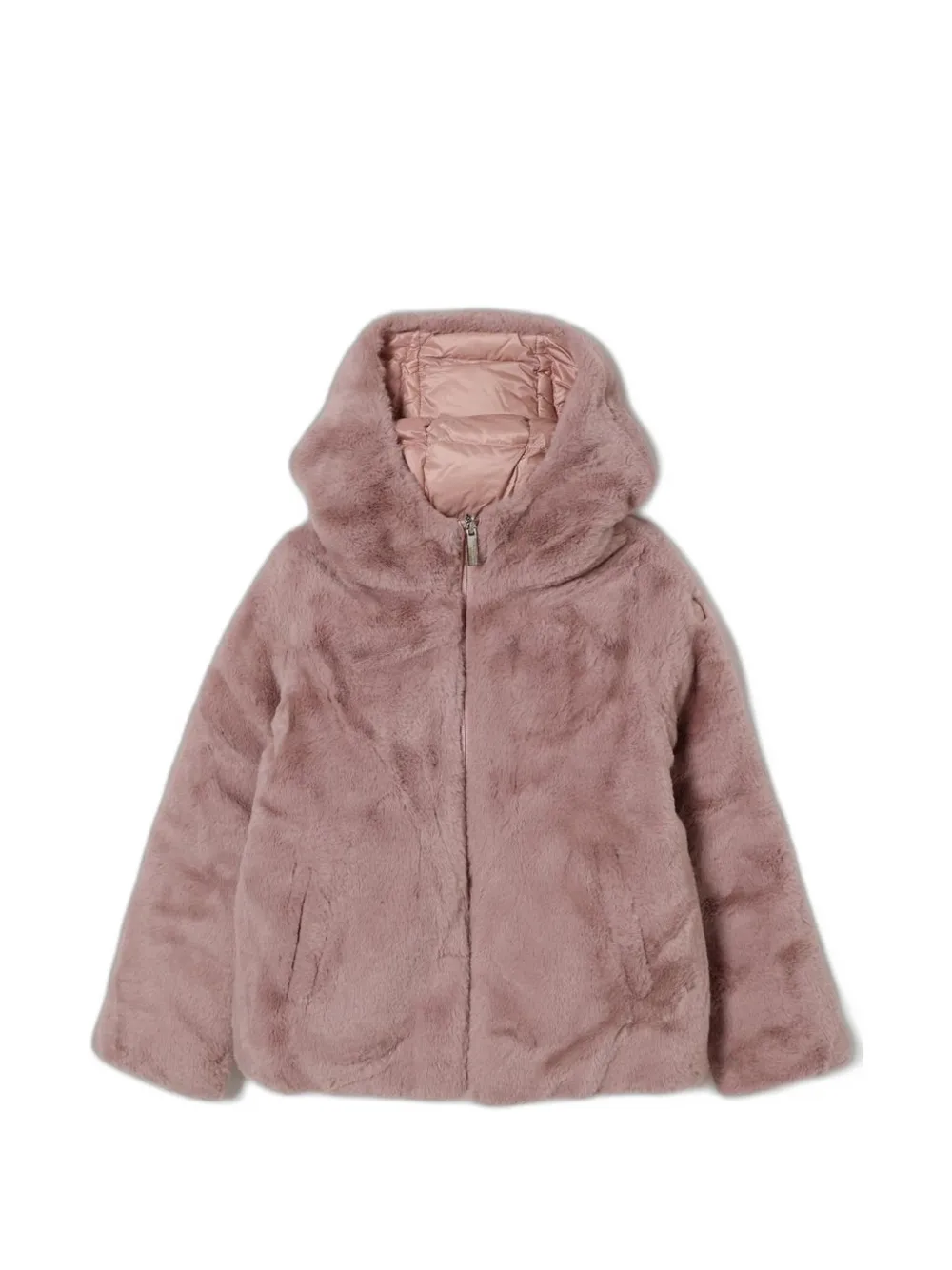 Colmar Kids reversible faux-fur coat - Rosa