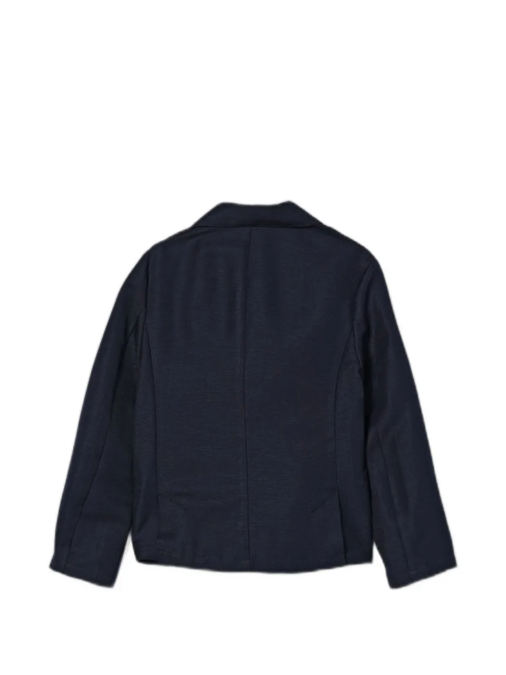 Emporio Armani Kids Blazer met enkele rij knopen Blauw