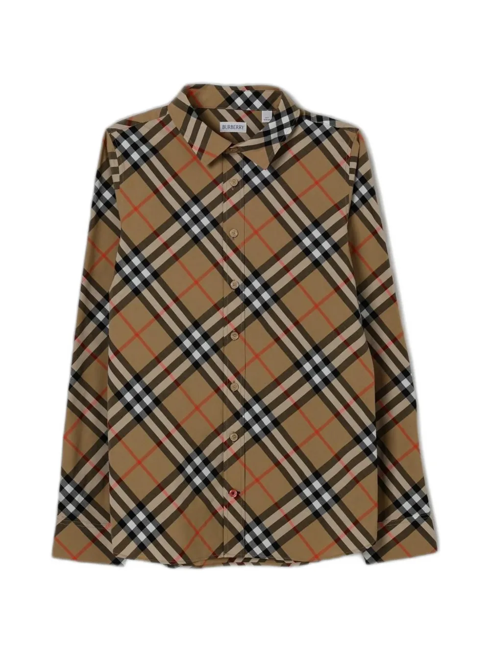 Burberry Kids Vintage Check shirt - Toni neutri
