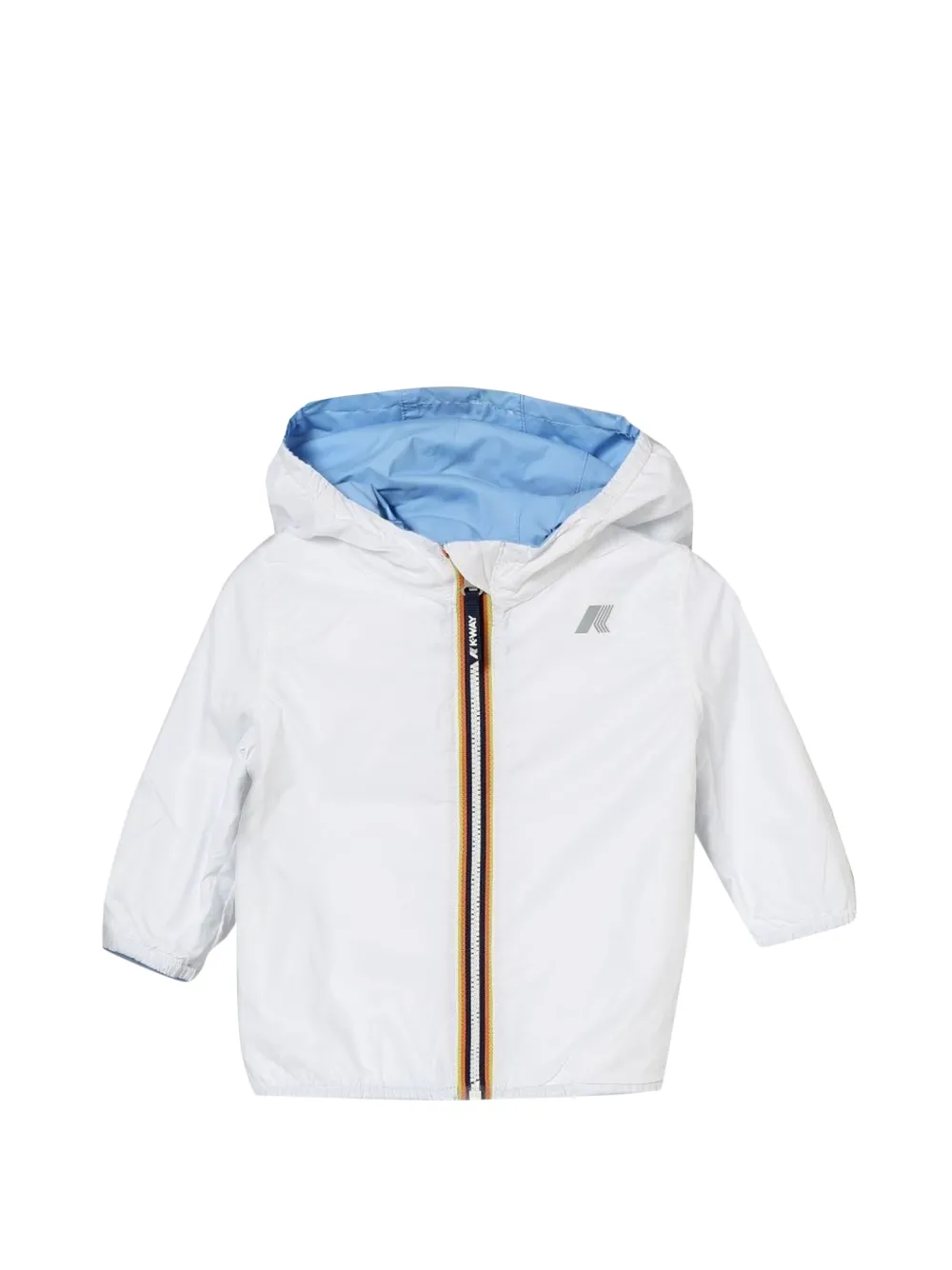 K Way Kids Jake Plus omkeerbaar jack met capuchon Blauw