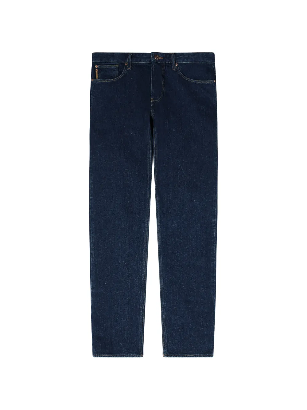 Emporio Armani J06 low wasted slim-fit jeans - Blau
