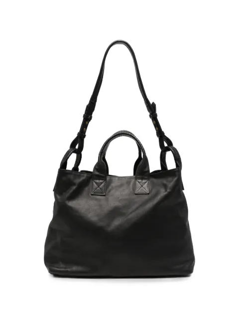Cornelian Taurus By Daisuke Iwanaga braided-strap leather tote bag