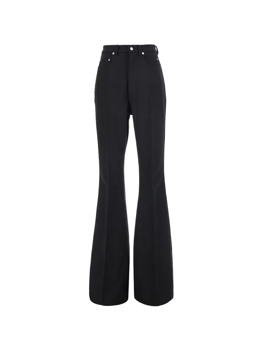 Rick Owens flared-leg trousers - Schwarz