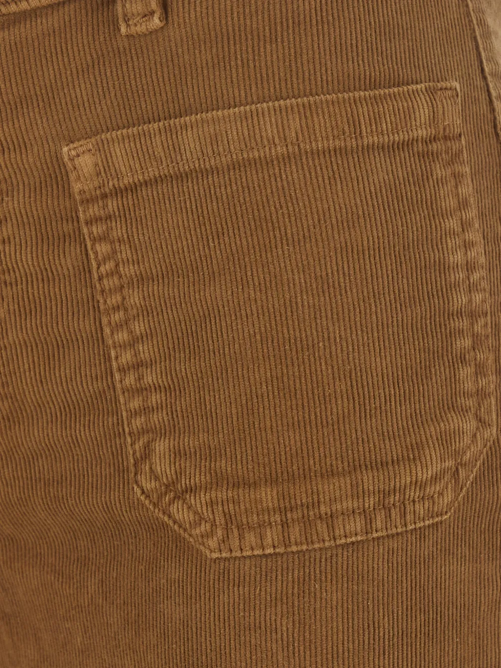 AG Jeans Vicky ribfluwelen flared broek Bruin