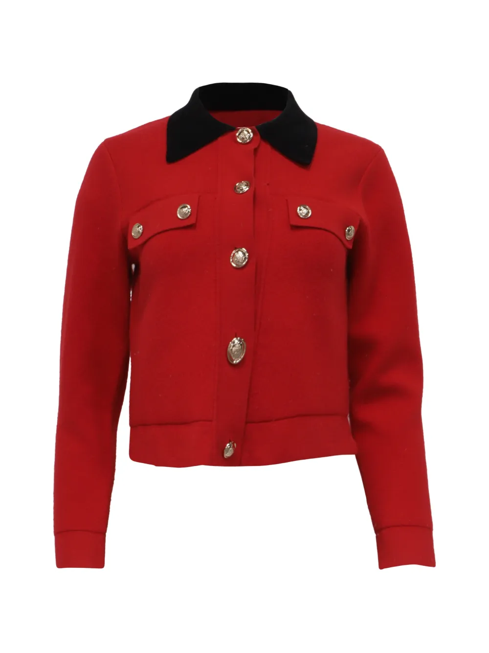 SANDRO button-down jacket - Rosso