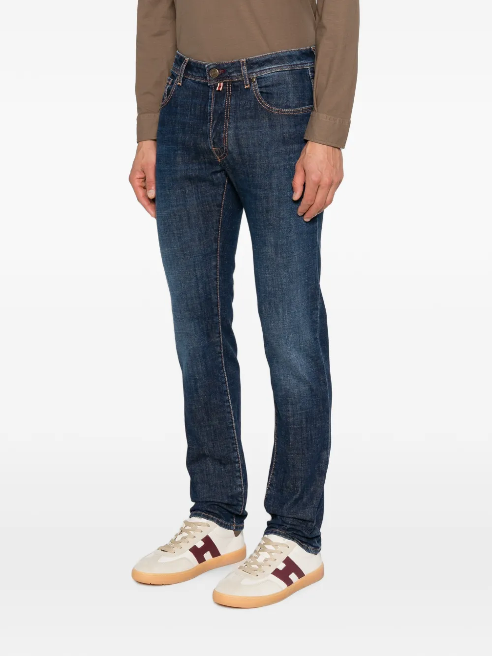 Jacob Cohën Straight jeans Blauw