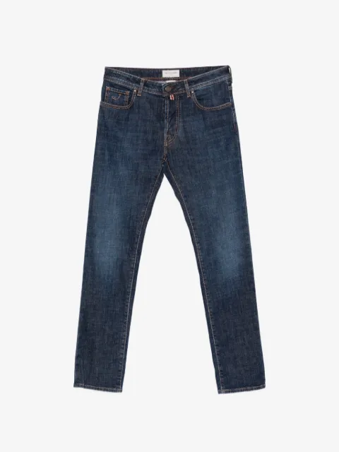 Jacob Cohën jean droit à patch logo