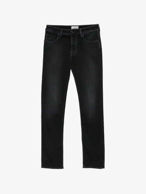 Jacob Cohën logo-patch slim-fit jeans