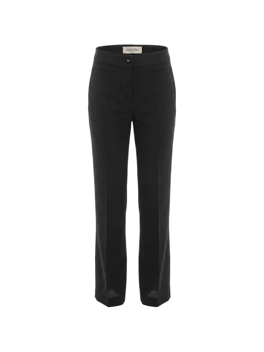 Valentino Garavani VLogo Signature button-fastening trousers - Nero