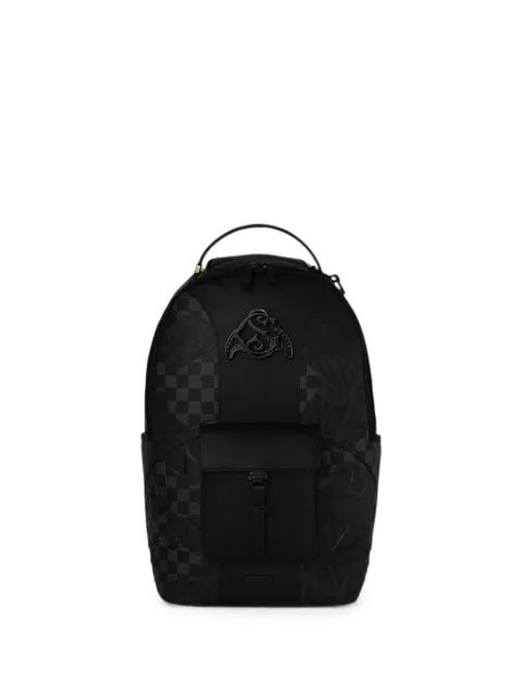 sprayground kid check-pattern Shark backpack