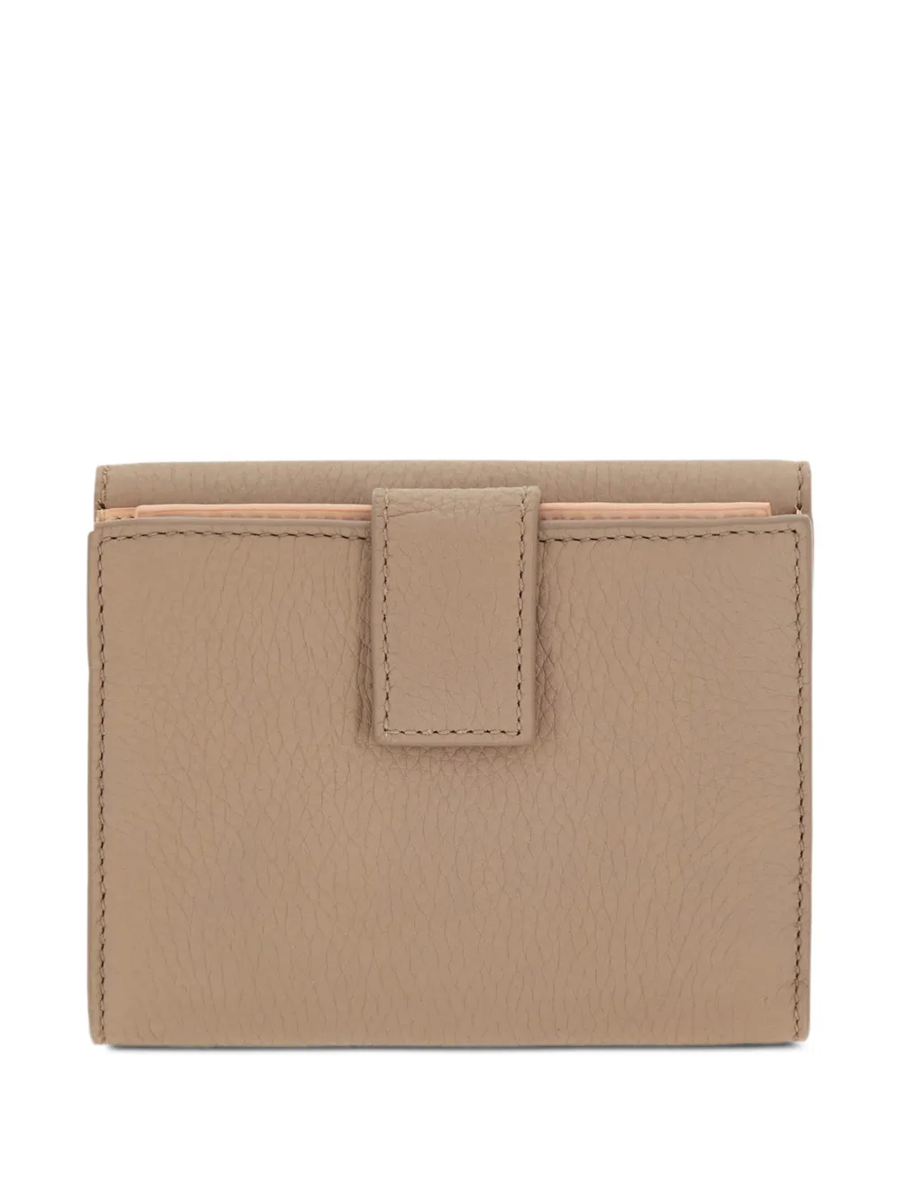 Ferragamo Gancini portemonnee Beige