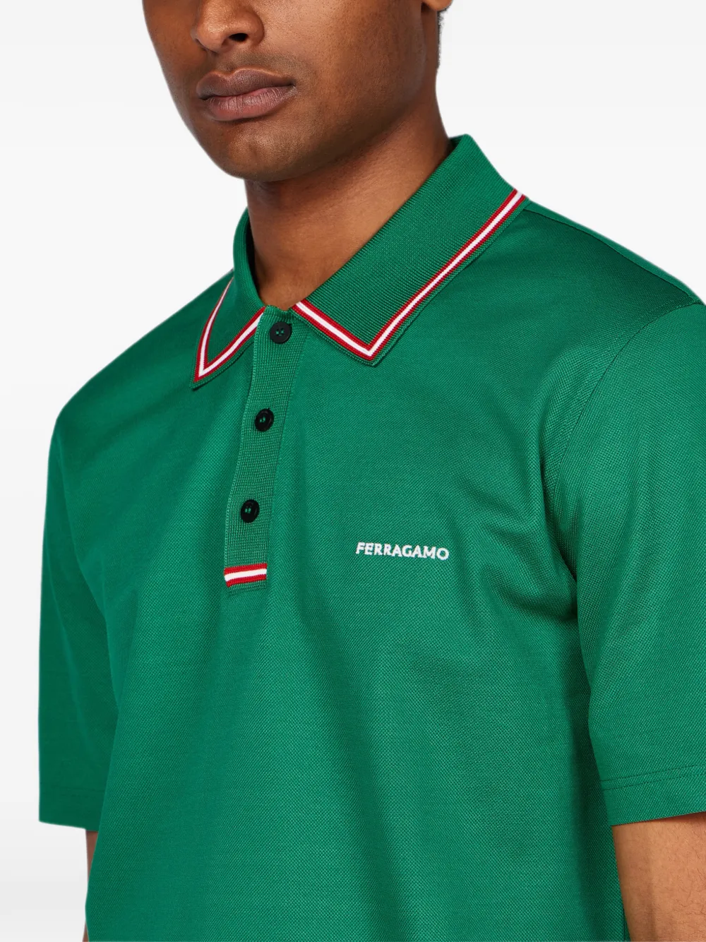 Ferragamo Polo Citymatch Capsule Groen