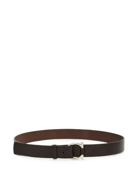 Ferragamo Cinto Gancini de couro