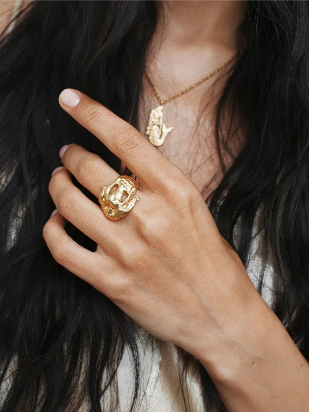 Labelled Jewellery Anello Sirena - Oro