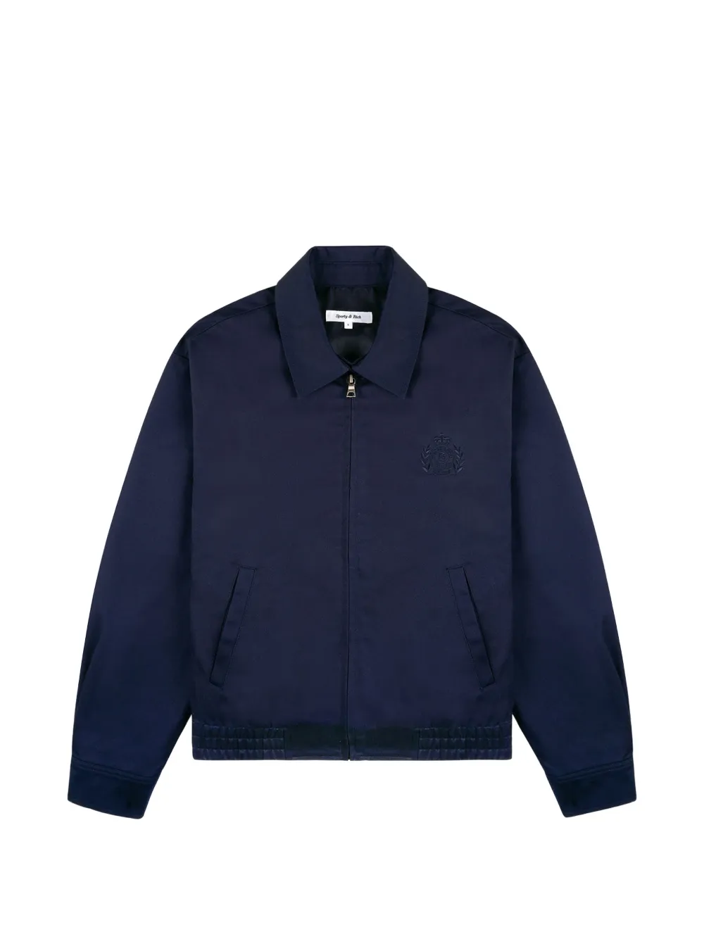 Sporty & Rich NY Crest Prep Jacke - Blau