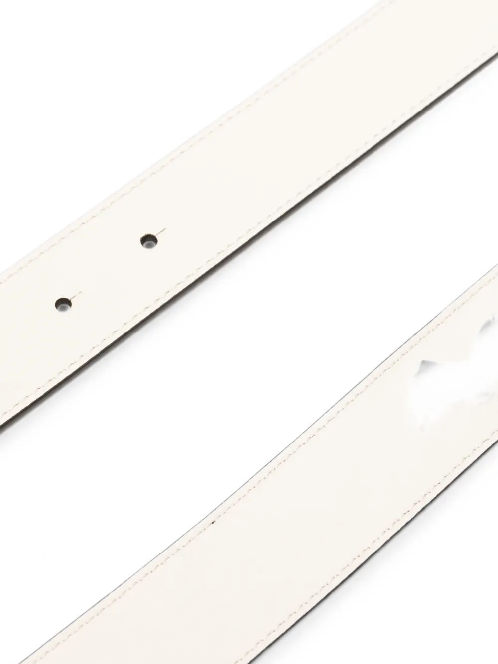 Valentino Garavani VLogo Signature leren riem Beige