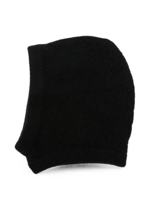 Rick Owens cagoule en maille à design côtelé
