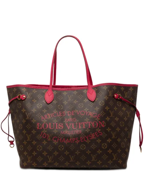 Louis Vuitton Pre-Owned 2013 Monogram Ikat Neverfull MM Tote Bag