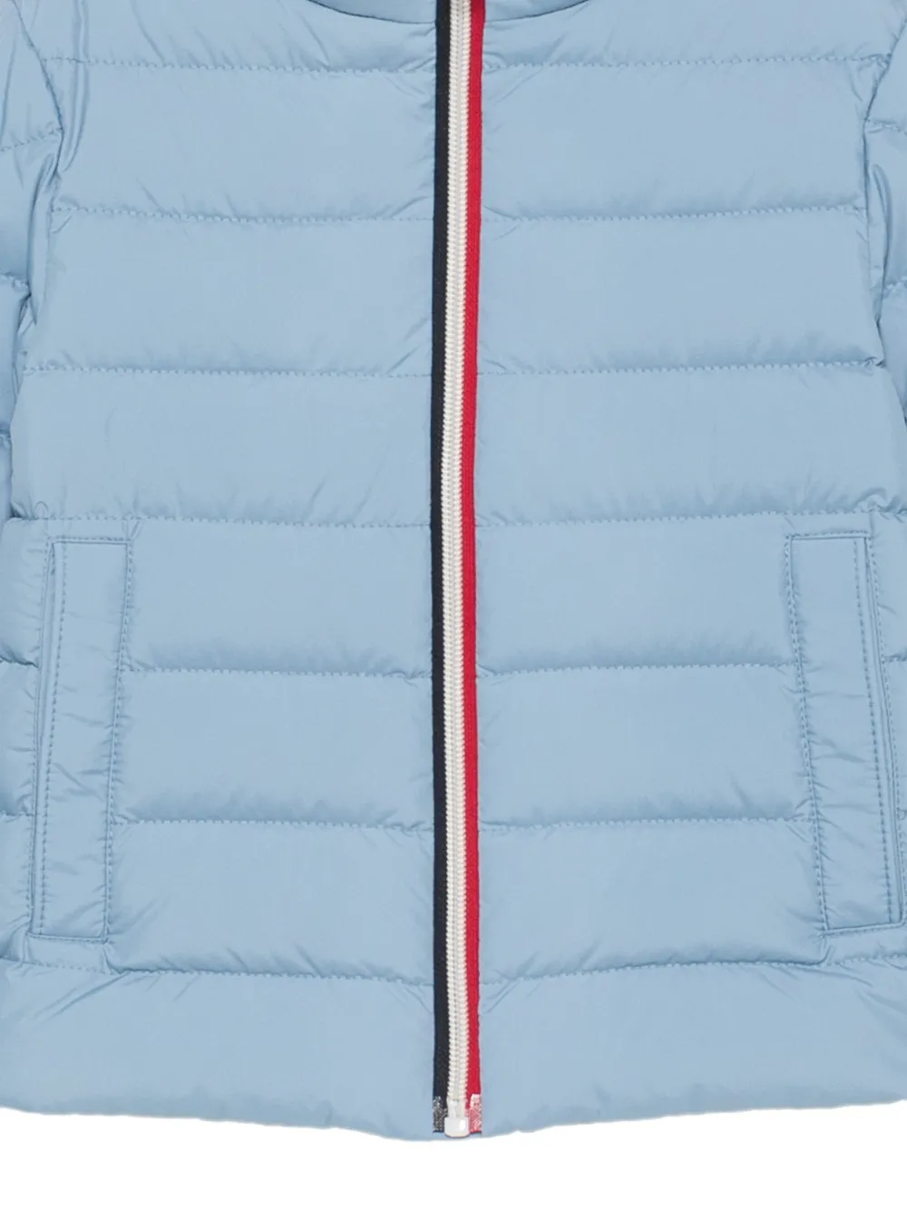 Moncler Enfant Jack met logopatch Blauw