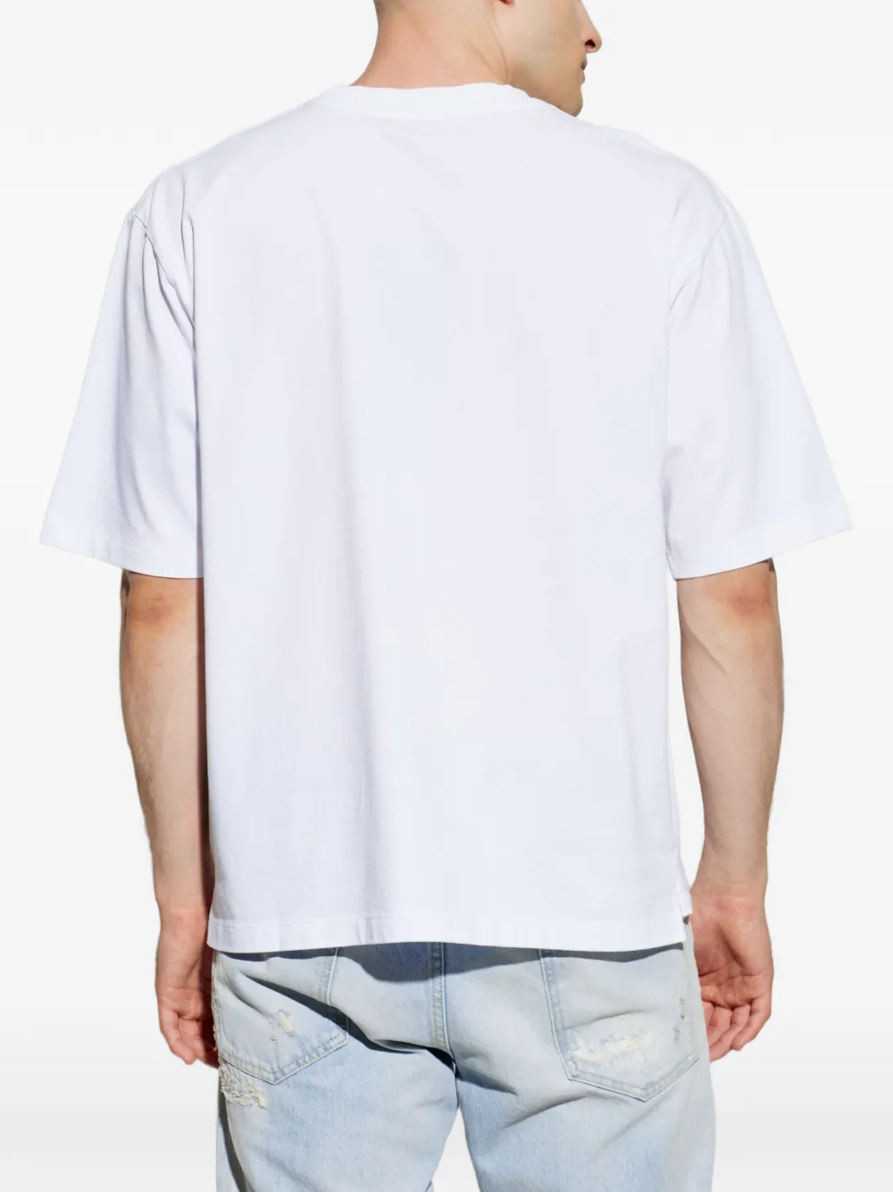 DSQUARED2 Katoenen T-shirt met grafische print Wit