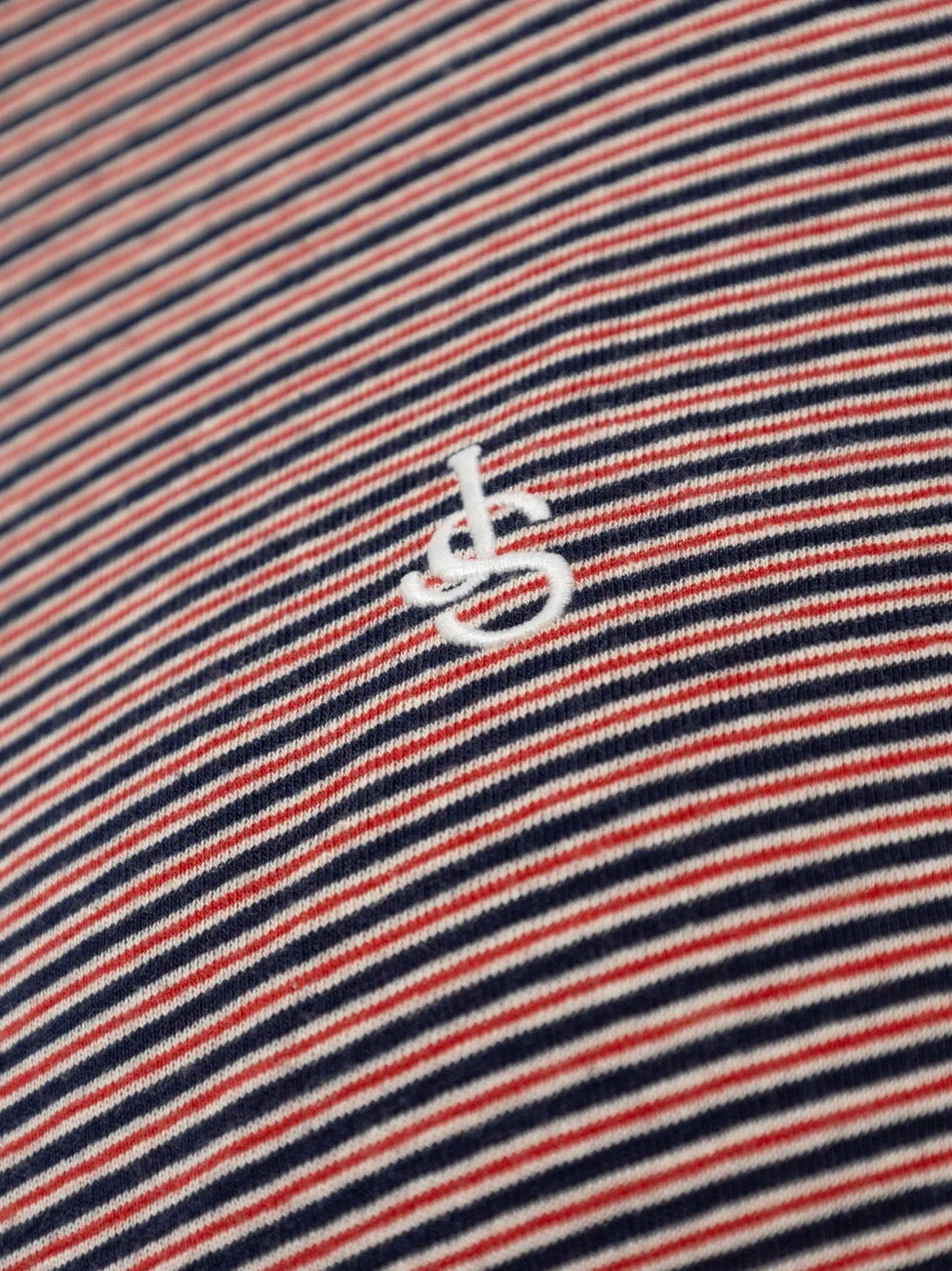 Jil Sander T-shirt met geborduurd logo Blauw