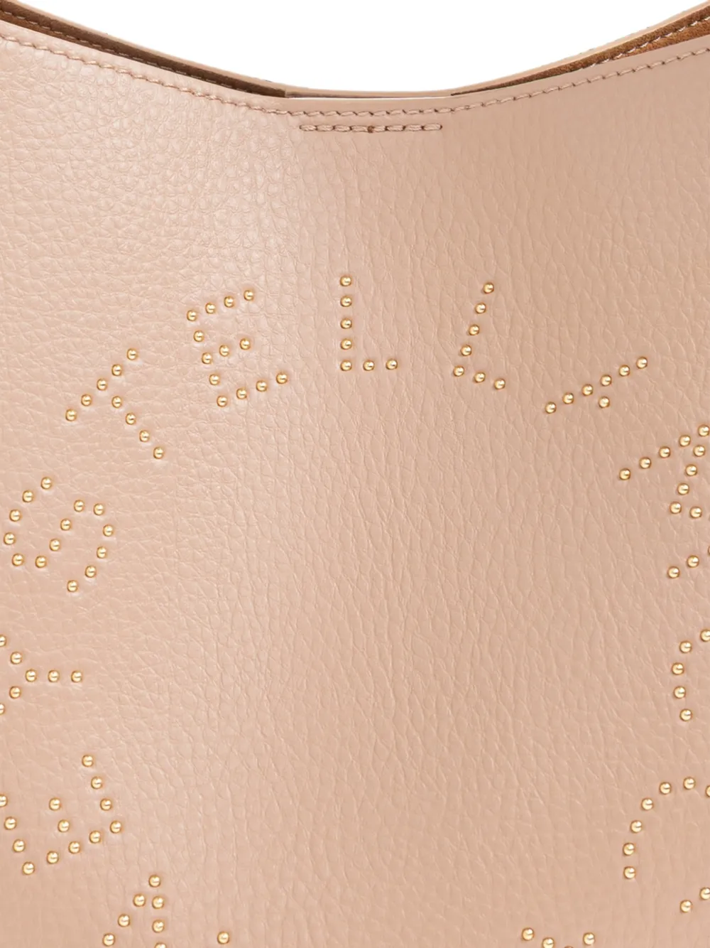Stella McCartney Crossbody shopper met logo Beige