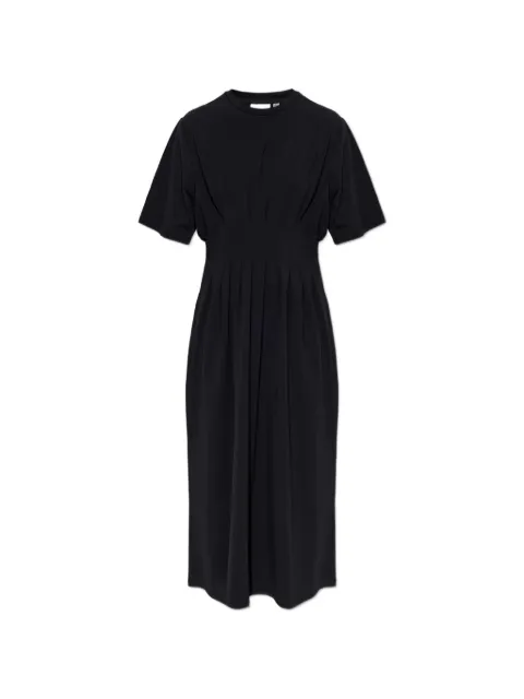 Gestuz Gzinez pleated short-sleeve midi dress