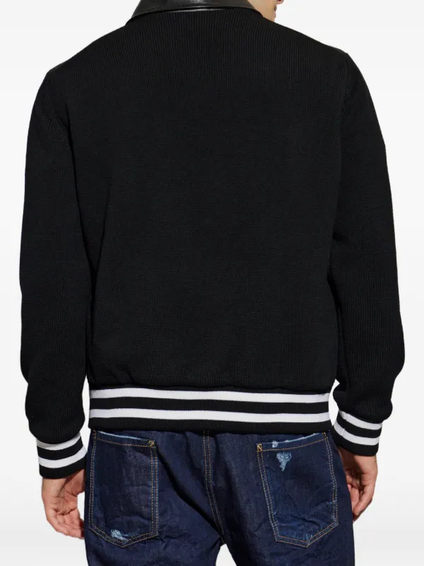 DSQUARED2 ボンバージャケット | ブラック | FARFETCH JP