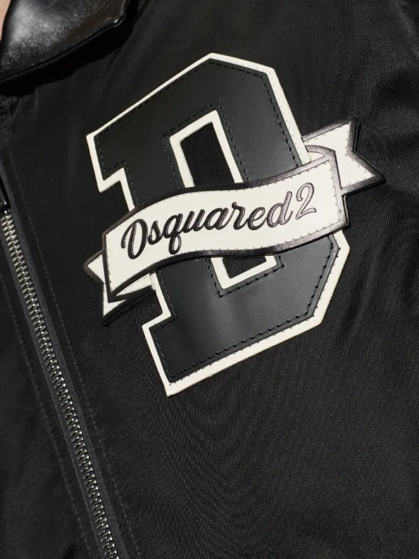 DSQUARED2 ボンバージャケット | ブラック | FARFETCH JP