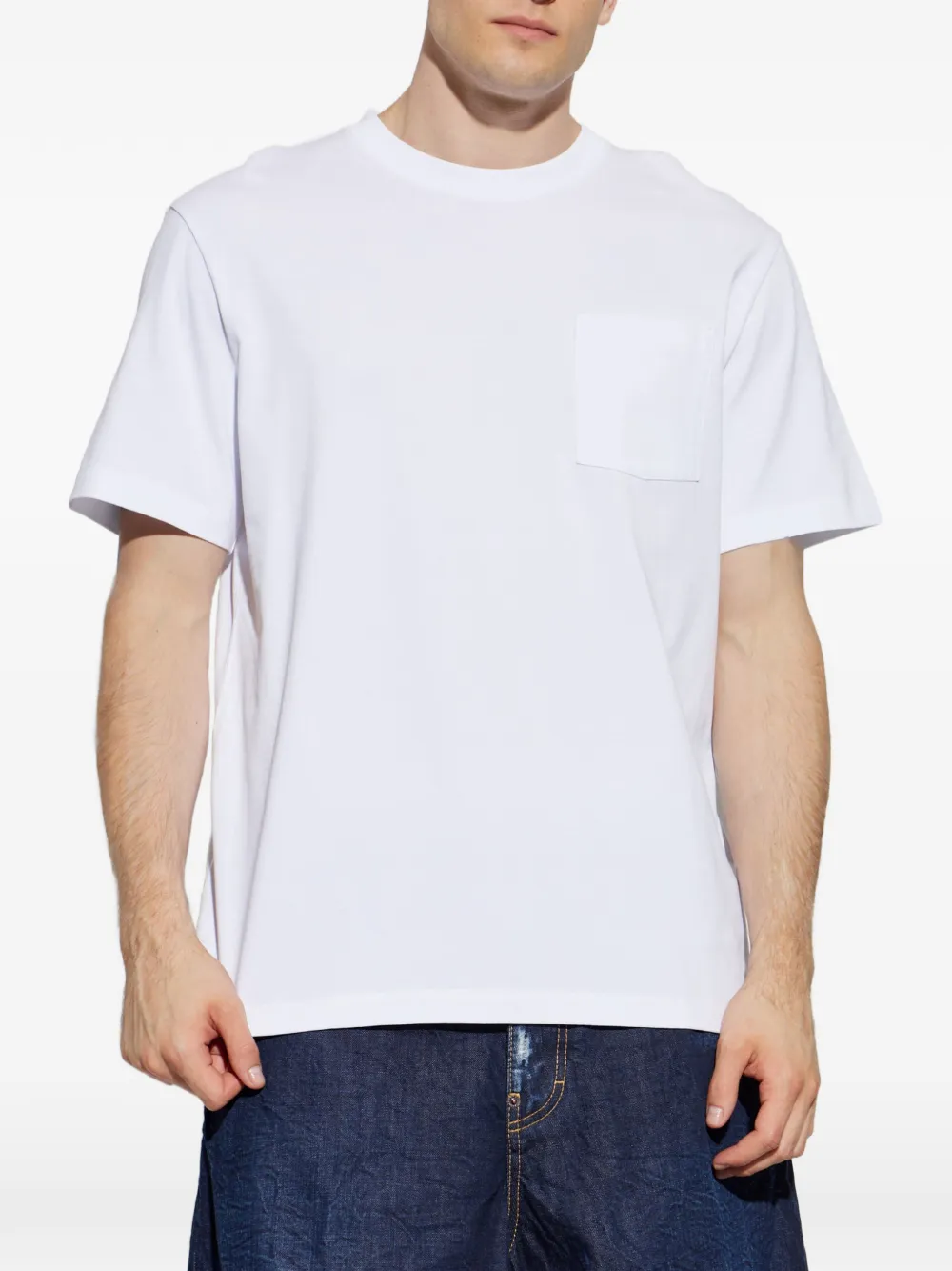 DSQUARED2 T-shirt met borstzak Wit