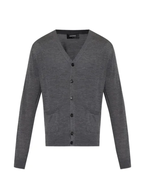DSQUARED2 cárdigan con logo bordado
