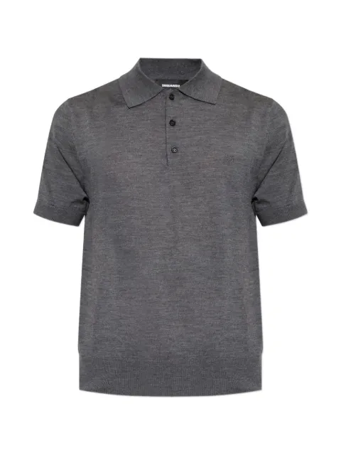 DSQUARED2 Upside Down D2 short-sleeve polo shirt