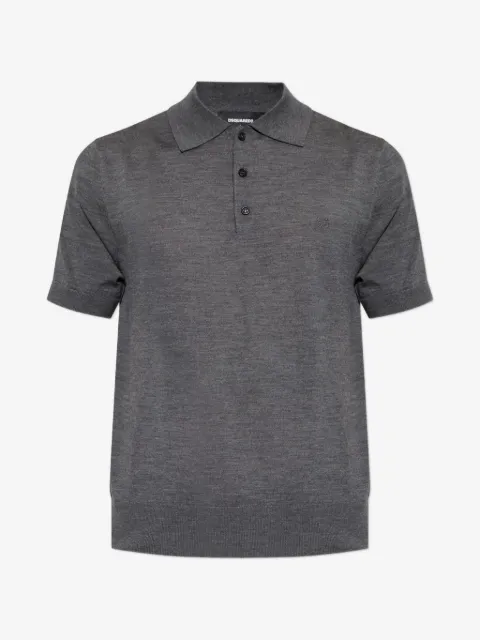 DSQUARED2 playera tipo polo Upside Down D2